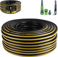 Акція на Шланг армований Alloid Pro 4-х шаровий "Ruby Ant" 3/4" 50 м + подарунок (WH-63321) від Rozetka
