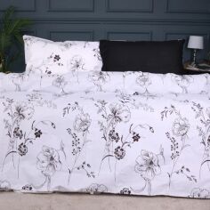 Акція на Комплект постільної білизни MirSon Сімейний 2 x 160 x 220 см 17-0727 Shadow Bloom Ranforce Elite від Rozetka