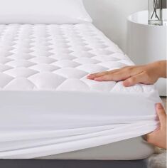 Акція на Наматрацник MirSon №7005 EcoBarrier Mattress Cover звичайний на гумці по периметру 180 x 200 см від Rozetka