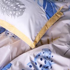 Акція на Наволочка MirSon Бязь 17-0746 Feather Dots 40х60 см від Rozetka