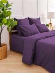 Акція на Набір Good-Dream підковдра 143х210 + 2 наволочки 50х70 microfiber Violet від Rozetka