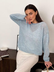 Акція на Джемпер жіночий ARTKNIT Soft S/M Блакитний від Rozetka