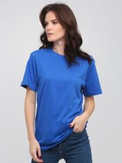 Акція на Футболка бавовняна довга жіноча Stedman Classic-T Unisex ST2000W-BRR 2XL Волошкова від Rozetka