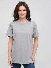 Акція на Футболка бавовняна довга жіноча Stedman Classic-T Unisex ST2000W-SGY 2XL Світло-сіра від Rozetka
