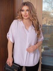 Акція на Блузка жіноча DEMMA 661 58 Біла від Rozetka