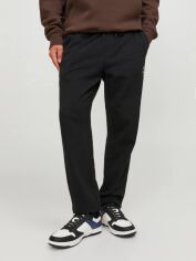 Акція на Спортивні штани чоловічі Jack & Jones 12165322-3 2XL Чорні від Rozetka