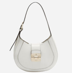 Акція на Сумка хобо жіноча шкіряна Furla WB01276BX00531704S1007 Слонова кістка від Rozetka