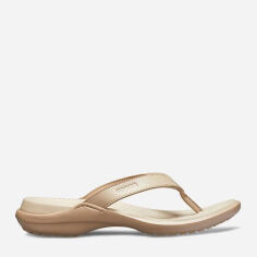 Акція на Жіночі в'єтнамки для пляжу Crocs Jibbitz Capri Iv Ol Flip 205420-27O-W5 34-35 21 см від Rozetka