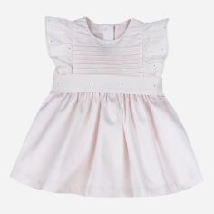 Акція на Дитяче плаття для дівчинки Chicco 09039998000000-011 68 см Світло-рожеве від Rozetka
