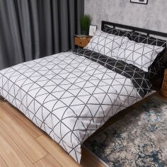 Акція на Комплект постільної білизни Moon&Star King Size 220x240 наволочки 2х70х70 Бязь Gold Люкс Urban Chic (MS-820007072) від Rozetka