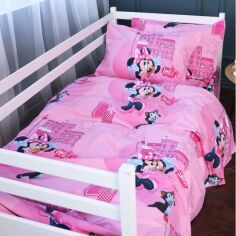 Акція на Комплект постільної білизни Mirson Сімейний 2 x 160 x 220 см 17-0703 Hello Minnie Бязь від Rozetka