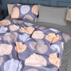 Акція на Комплект постільної білизни MirSon King Size 220х240 см 22-1393 Modern Geometry Сатин від Rozetka