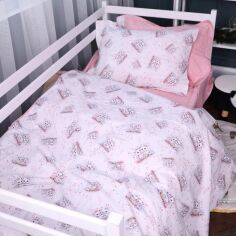 Акція на Комплект постільної білизни MirSon полуторний 143x210 см Line Kids 04 Cats Поплін від Rozetka