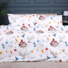 Акція на Комплект постільної білизни MirSon King Size 220х240 см 17-0725 Гаррі Поттер Ranforce Elite від Rozetka