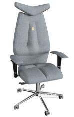 Акція на Крісло Kulik System Jet Grey від Rozetka