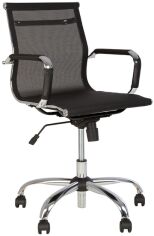 Акція на Крісло Nowy Styl SLIM ordf LB NET TILT CHR68 P T-01 від Rozetka