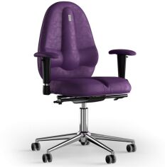 Акція на Крісло Kulik System Classic Фіолетове (12-909-BS-MC-0306) від Rozetka