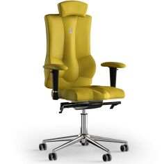 Акція на Крісло Kulik System Elegance Жовте (10-901-BS-MC-0211) від Rozetka