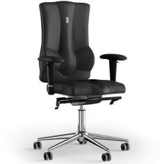Акція на Крісло Kulik System Elegance Чорне (10-909-BS-MC-0201) від Rozetka