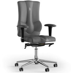 Акція на Крісло Kulik System Elegance Сіре (10-909-BS-MC-0206) від Rozetka