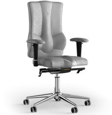 Акція на Крісло Kulik System Elegance Сріблясте (10-909-BS-MC-0316) від Rozetka