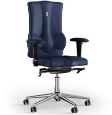 Акція на Крісло Kulik System Elegance Темно-синє (10-909-BS-MC-0213) від Rozetka