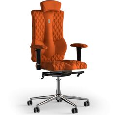 Акція на Крісло Kulik System Elegance Помаранчеве (10-901-WS-MC-0510) від Rozetka