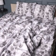Акція на Підковдра MirSon полуторна євро 160x220 см 17-0695 Silver Foliage Бязь від Rozetka