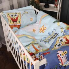 Акція на Підковдра MirSon Бязь 17-0684-1 Spanch Bob 200х220 см від Rozetka