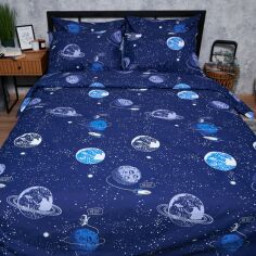 Акція на Підковдра Moon&Star Мікросатин Premium Cosmic Dreams King Size 220 x 240 см (MS-870000834) від Rozetka