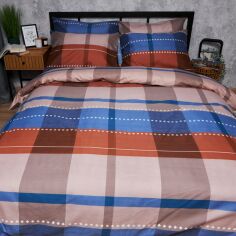 Акція на Підковдра Moon&Star Мікросатин Premium Plaid Perfection Полуторна Євро 160 x 220 см (MS-870000911) від Rozetka