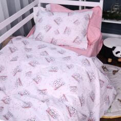 Акція на Підковдра MirSon Line Kids 04 Cats King Size 220х240 см Поплін від Rozetka