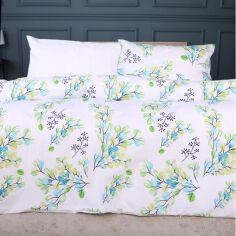 Акція на Підковдра MirSon King Size 220x240 см 17-0707 Spring Branches Ranforce Elite від Rozetka