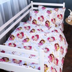 Акція на Підковдра MirSon King Size 220x240 см 17-0704 Принцеса та Єдиноріг Бязь від Rozetka