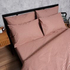 Акція на Набір наволочок Moon&Star Autumn Stripes Бязь Gold Люкс 70x70 см 2 шт (MS-840000779) від Rozetka