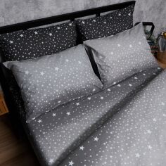 Акція на Набір наволочок Moon&Star Night Sky Бязь Gold Люкс 40x60 см 2 шт (MS-840000889) від Rozetka