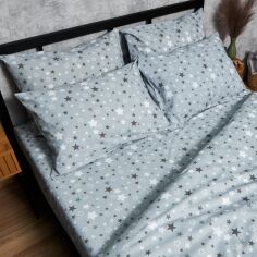 Акція на Набір наволочок Moon&Star Silver Stars Бязь Gold Люкс 40x60 см 2 шт (MS-840000931) від Rozetka