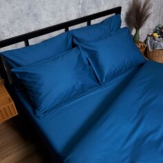 Акція на Набір наволочок Moon&Star Deep Blue Satin Premium 70x70 см 2 шт (MS-840001235) від Rozetka