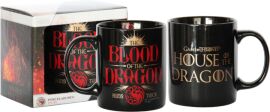 Акція на Кухоль порцеляновий чорний Циліндр The blood of the Dragon 350 мл в упаковці від Rozetka