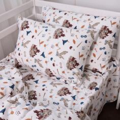 Акція на Простирадло MirSon євро 200x220 см 012 Grey Stars фланель від Rozetka