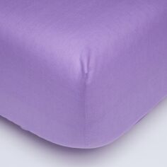 Акція на Простирадло на резинці Moon&Star Violet Charm Бязь Gold Люкс 190х200х25 см (MS-850000997) від Rozetka