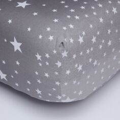 Акція на Простирадло на резинці Moon&Star Night Sky Бязь Gold Люкс 140х190х25 см (MS-850000869) від Rozetka