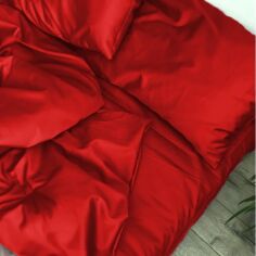Акція на Простирадло MirSon Satin Light Pro 10-007 Red 150х220 см від Rozetka