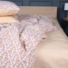 Акція на Простирадло MirSon Ranforce Elite 17-0735 Victorian Gold 200x220 см від Rozetka