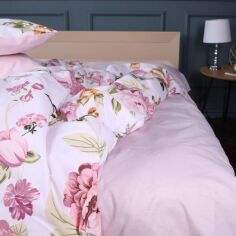 Акція на Простирадло MirSon Ranforce Elite 17-0726 Peony Whisper 200x220 см від Rozetka