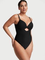 Акція на Суцільний купальник жіночий Victoria's Secret 721615630 S Чорний від Rozetka