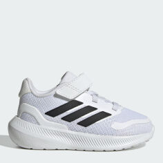 Акція на Дитячі кросівки для хлопчика Adidas Runfalcon 5 El I IE8597 23 Ftwwht/Cblack/Cblack від Rozetka