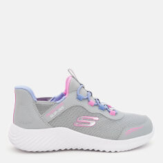 Акція на Дитячі кросівки для дівчинки Skechers Bounder 303585L GRY 34 Сірі від Rozetka