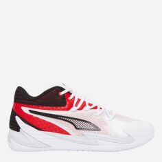Акція на Чоловічі кросівки для баскетболу Puma Dagger 31135302 44.5 (10UK) Білий/Червоний від Rozetka