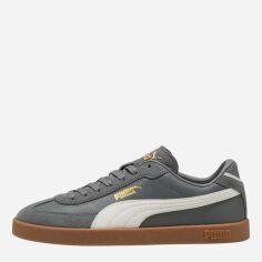 Акція на Чоловічі кеди низькі Puma Club II 39744719 41 (7.5UK) Сірий/Білий від Rozetka